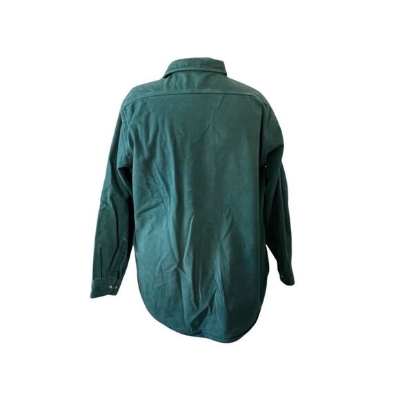 Carhartt SU204 Green Button Up Midweight Vintage Rugged Outdoor Flannel XL Tall - Picture 2 of 11